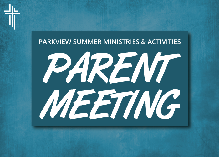 Parent Meeting 4/15